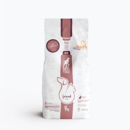 FRİEND PLATİNİUM 9 KG TAVUKLU KEDİ MAMASI resmi